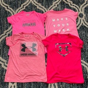 4 under armor shirts